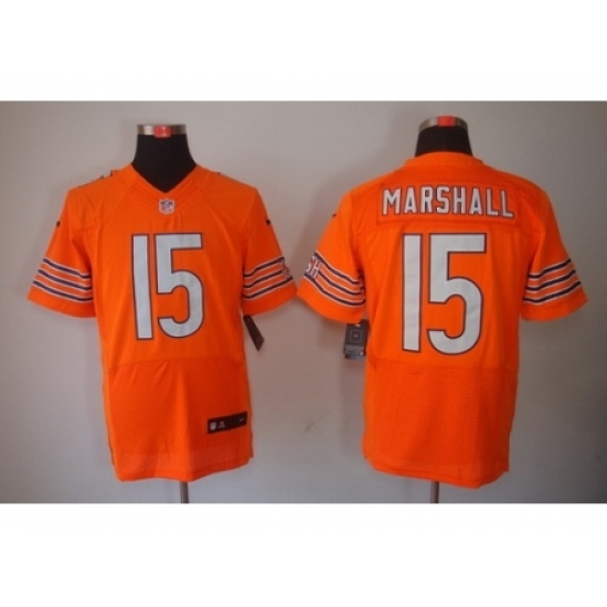 Nike Chicago Bears 15 Brandon Marshall Orange Elite NFL Jersey Nike Chicago Bears 15 Brandon Marshall Orange Elite NFL Jersey