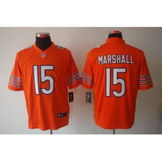Nike Chicago Bears 15 Brandon Marshall Orange Limited NFL Jersey Nike Chicago Bears 15 Brandon Marshall Orange Limited NFL Jersey