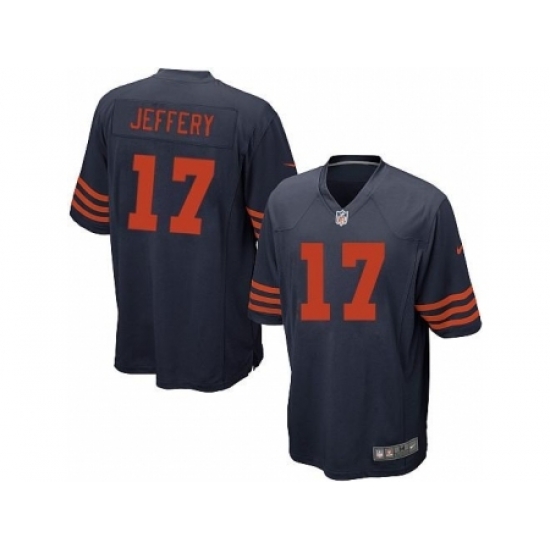 Nike Chicago Bears 17 Alshon Jeffery Blue Game Orange Number NFL Jersey Nike Chicago Bears 17 Alshon Jeffery Blue Game Orange Number NFL Jersey
