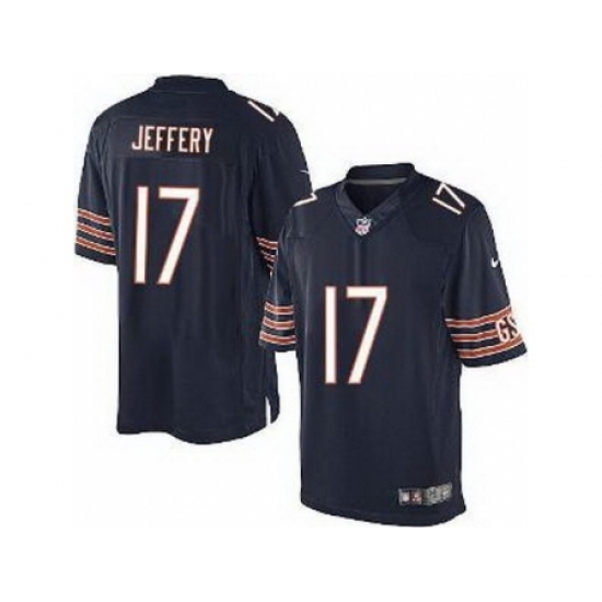 Nike Chicago Bears 17 Alshon Jeffery Blue Limited NFL Jersey Nike Chicago Bears 17 Alshon Jeffery Blue Limited NFL Jersey