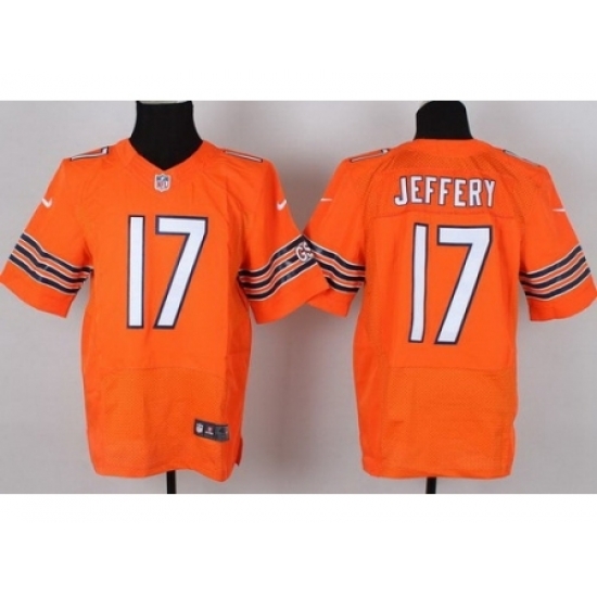 Nike Chicago Bears 17 Alshon Jeffery Orange Elite NFL Jersey Nike Chicago Bears 17 Alshon Jeffery Orange Elite NFL Jersey