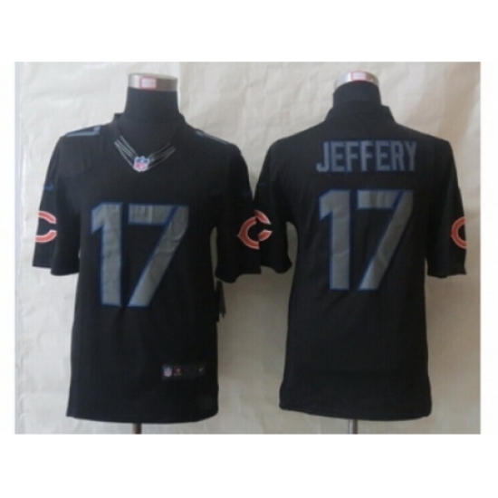 Nike Chicago Bears 17 Alshon Jeffery black Limited Impact NFL Jersey Nike Chicago Bears 17 Alshon Jeffery black Limited Impact NFL Jersey