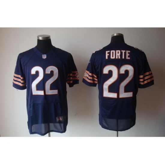 Nike Chicago Bears 22 Matt Forte Blue Elite NFL Jersey Nike Chicago Bears 22 Matt Forte Blue Elite NFL Jersey