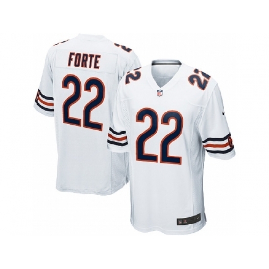 Nike Chicago Bears 22 Matt Forte Game White NFL Jersey Nike Chicago Bears 22 Matt Forte Game White NFL Jersey