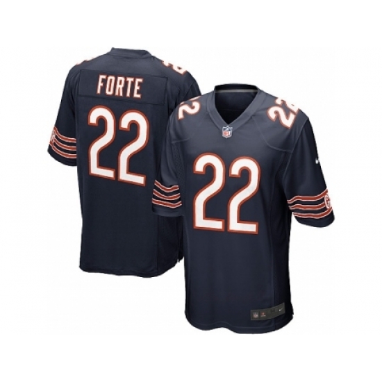 Nike Chicago Bears 22 Matt Forte Game blue NFL Jersey Nike Chicago Bears 22 Matt Forte Game blue NFL Jersey