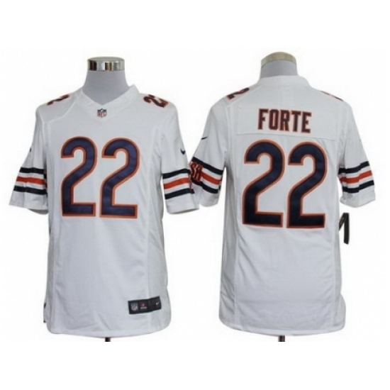 Nike Chicago Bears 22 Matt Forte White Limited NFL Jersey Nike Chicago Bears 22 Matt Forte White Limited NFL Jersey