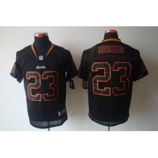 Nike Chicago Bears 23 Devin Hester Black Elite Lights Out NFL Jersey Nike Chicago Bears 23 Devin Hester Black Elite Lights Out NFL Jersey