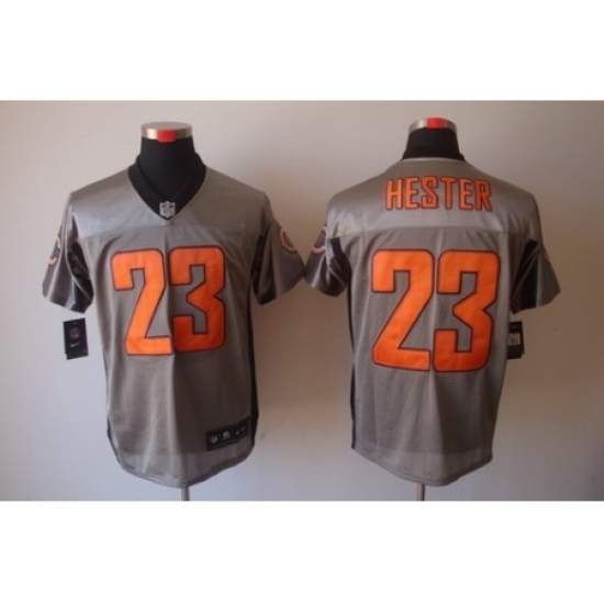 Nike Chicago Bears 23 Devin Hester Grey Elite Shadow NFL Jersey Nike Chicago Bears 23 Devin Hester Grey Elite Shadow NFL Jersey