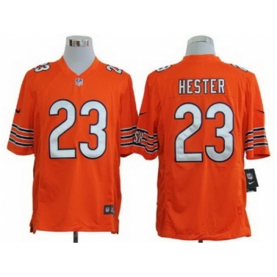 Nike Chicago Bears 23 Devin Hester Orange Game NFL Jersey Nike Chicago Bears 23 Devin Hester Orange Game NFL Jersey