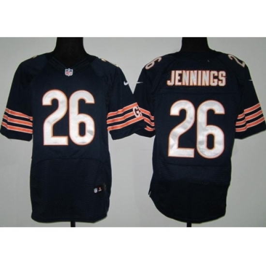 Nike Chicago Bears 26 Tim Jennings Blue Elite NFL Jersey Nike Chicago Bears 26 Tim Jennings Blue Elite NFL Jersey