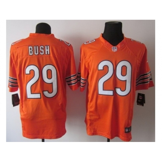 Nike Chicago Bears 29 Michael Bush Orange Limited NFL Jersey Nike Chicago Bears 29 Michael Bush Orange Limited NFL Jersey