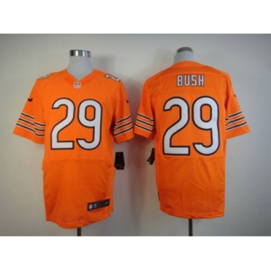 Nike Chicago Bears 29 Michael Bush orange NFL Jersey Elite Nike Chicago Bears 29 Michael Bush orange NFL Jersey Elite