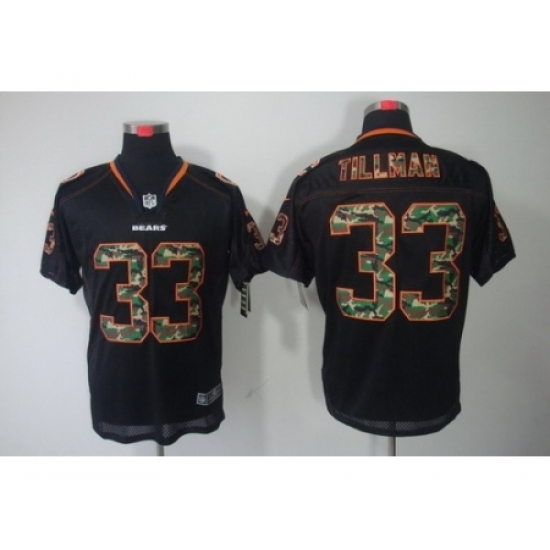 Nike Chicago Bears 33 Charles Tillman Black Elite Camo Number NFL Jersey Nike Chicago Bears 33 Charles Tillman Black Elite Camo Number NFL Jersey