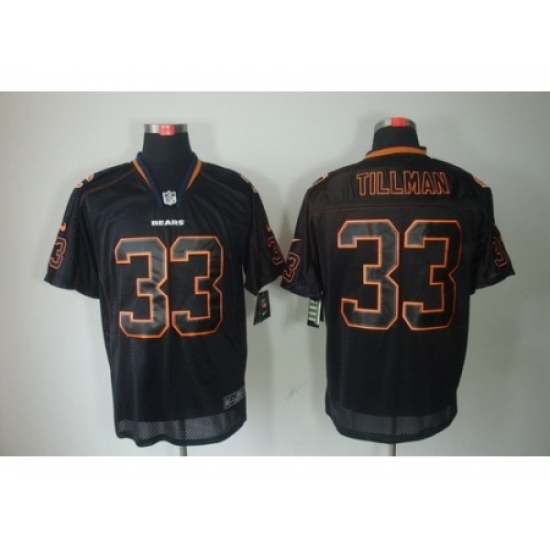 Nike Chicago Bears 33 Charles Tillman Black Lights Out Elite NFL Jersey Nike Chicago Bears 33 Charles Tillman Black Lights Out Elite NFL Jersey
