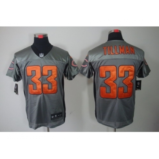 Nike Chicago Bears 33 Charles Tillman Grey Elite Shadow NFL Jersey Nike Chicago Bears 33 Charles Tillman Grey Elite Shadow NFL Jersey