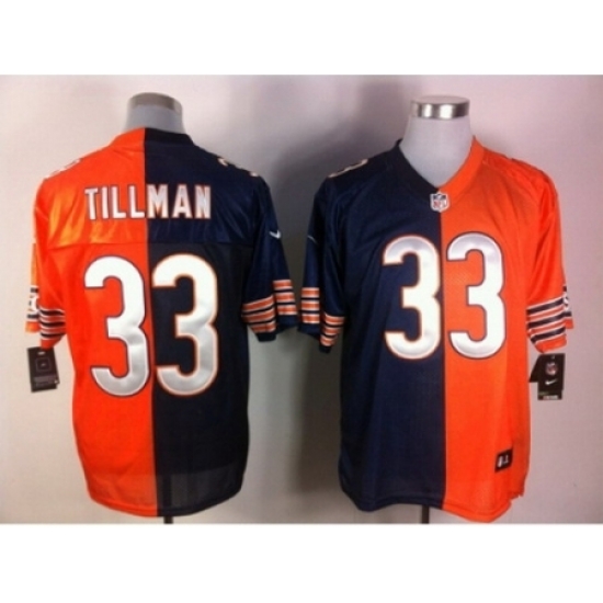 Nike Chicago Bears 33 Charles Tillman Orange-blue Elite Split NFL Jersey Nike Chicago Bears 33 Charles Tillman Orange-blue Elite Split NFL Jersey