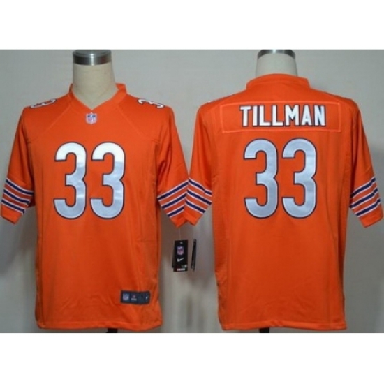 Nike Chicago Bears 33 Tillman Orange Game NFL Jersey Nike Chicago Bears 33 Tillman Orange Game NFL Jersey