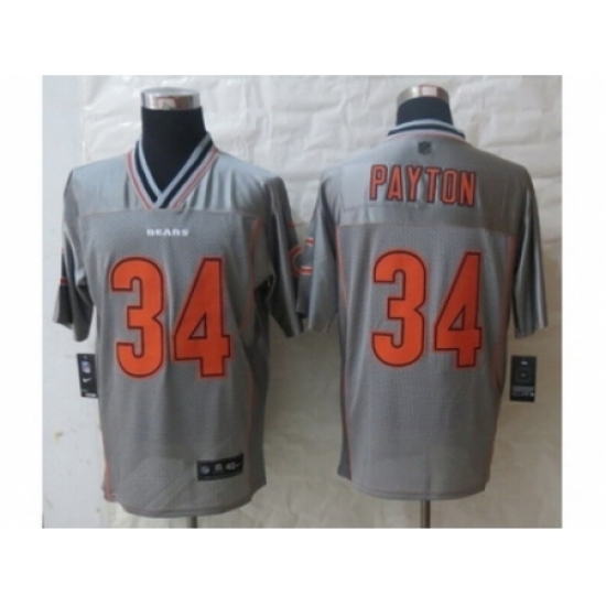 Nike Chicago Bears 34 Walter Payton Grey Elite Vapor NFL Jersey Nike Chicago Bears 34 Walter Payton Grey Elite Vapor NFL Jersey