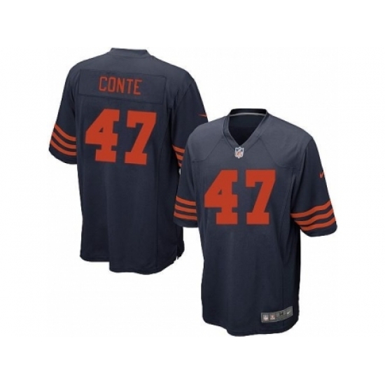 Nike Chicago Bears 47 Chris Conte Blue Game Orange Number NFL Jersey Nike Chicago Bears 47 Chris Conte Blue Game Orange Number NFL Jersey