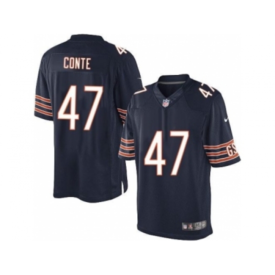 Nike Chicago Bears 47 Chris Conte Blue Limited NFL Jersey Nike Chicago Bears 47 Chris Conte Blue Limited NFL Jersey