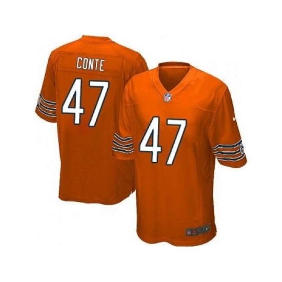 Nike Chicago Bears 47 Chris Conte Orange Game NFL Jersey Nike Chicago Bears 47 Chris Conte Orange Game NFL Jersey