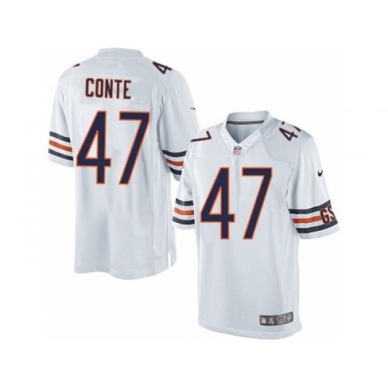 Nike Chicago Bears 47 Chris Conte White Limited NFL Jersey Nike Chicago Bears 47 Chris Conte White Limited NFL Jersey