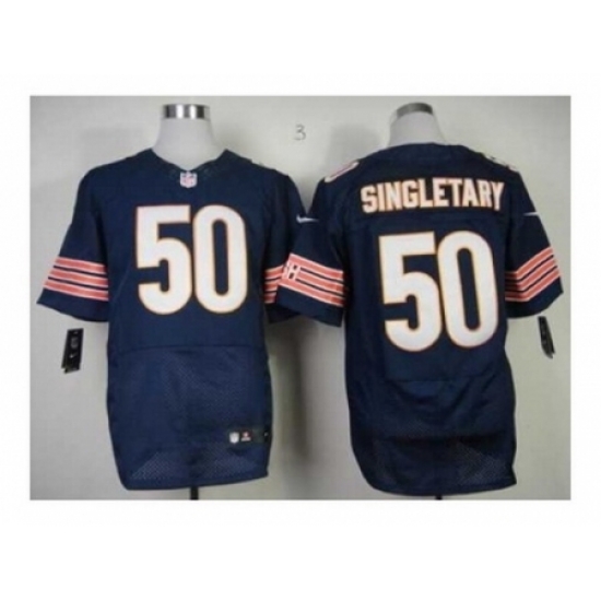 Nike Chicago Bears 50 Mike Singletary blue Elite NFL Jersey Nike Chicago Bears 50 Mike Singletary blue Elite NFL Jersey