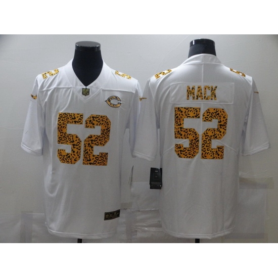 Nike Chicago Bears 52 Khalil Mack White Leopard Vapor Untouchable Limited Jersey Nike Chicago Bears 52 Khalil Mack White Leopard Vapor Untouchable Limited Jersey