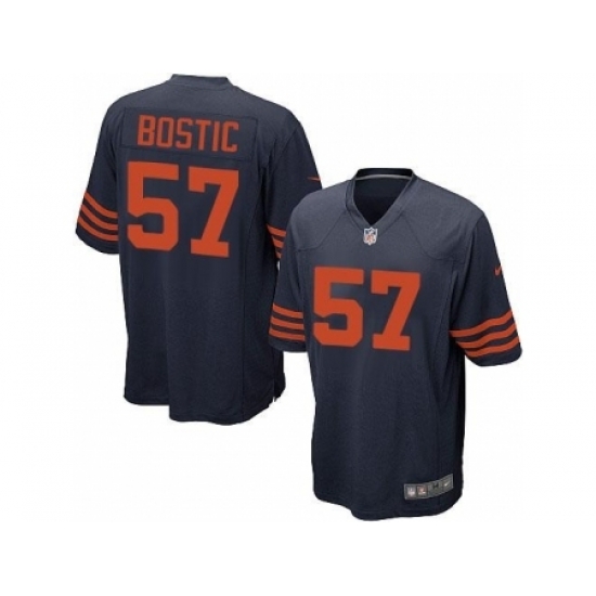 Nike Chicago Bears 57 Jon Bostic Blue Game Orange Number NFL Jersey Nike Chicago Bears 57 Jon Bostic Blue Game Orange Number NFL Jersey