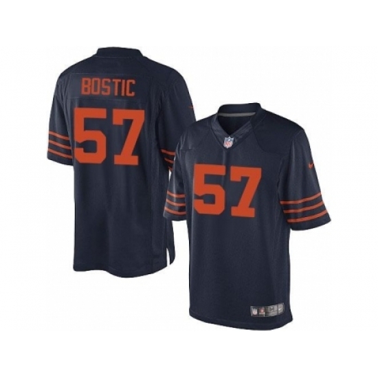 Nike Chicago Bears 57 Jon Bostic Blue Limited Orange Number NFL Jersey Nike Chicago Bears 57 Jon Bostic Blue Limited Orange Number NFL Jersey