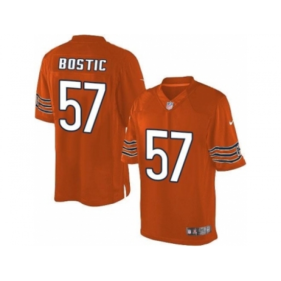 Nike Chicago Bears 57 Jon Bostic Orange Limited NFL Jersey Nike Chicago Bears 57 Jon Bostic Orange Limited NFL Jersey