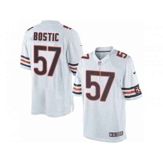 Nike Chicago Bears 57 Jon Bostic White Limited NFL Jersey Nike Chicago Bears 57 Jon Bostic White Limited NFL Jersey
