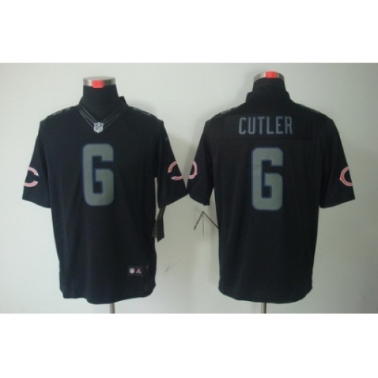 Nike Chicago Bears 6 Jay Cutler Black Limited Impact NFL Jersey Nike Chicago Bears 6 Jay Cutler Black Limited Impact NFL Jersey