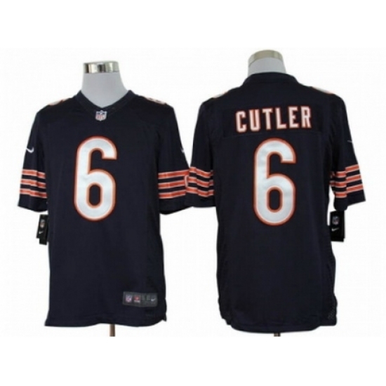 Nike Chicago Bears 6 Jay Cutler Blue Limited NFL Jersey Nike Chicago Bears 6 Jay Cutler Blue Limited NFL Jersey