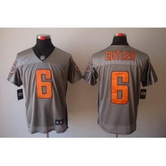Nike Chicago Bears 6 Jay Cutler Grey Elite Shadow NFL Jersey Nike Chicago Bears 6 Jay Cutler Grey Elite Shadow NFL Jersey