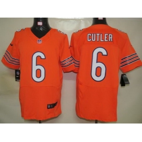 Nike Chicago Bears 6 Jay Cutler Orange Elite NFL Jersey Nike Chicago Bears 6 Jay Cutler Orange Elite NFL Jersey