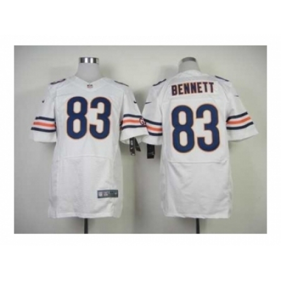 Nike Chicago Bears 83 Martellus Bennett white Elite NFL Jersey Nike Chicago Bears 83 Martellus Bennett white Elite NFL Jersey