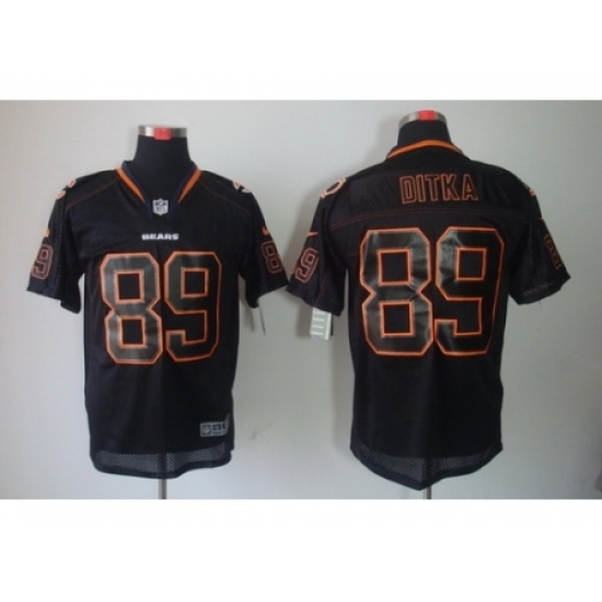 Nike Chicago Bears 89 Mike Ditka Black Elite Lights Out NFL Jersey Nike Chicago Bears 89 Mike Ditka Black Elite Lights Out NFL Jersey