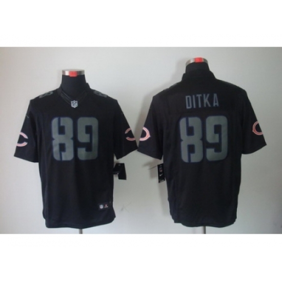 Nike Chicago Bears 89 Mike Ditka Black Limited Impact NFL Jersey Nike Chicago Bears 89 Mike Ditka Black Limited Impact NFL Jersey