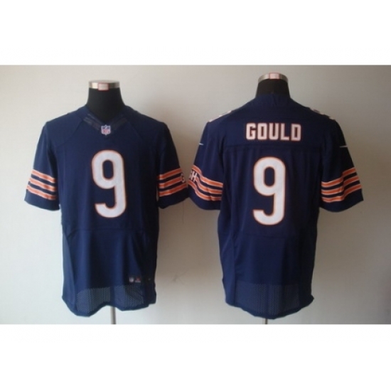 Nike Chicago Bears 9 Robbie Gould Blue Elite NFL Jersey Nike Chicago Bears 9 Robbie Gould Blue Elite NFL Jersey