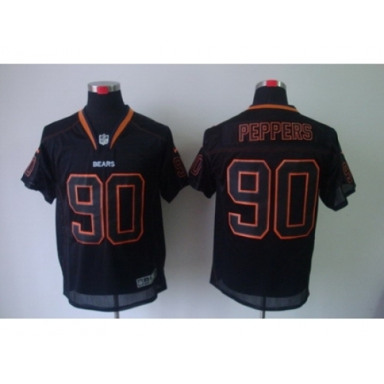 Nike Chicago Bears 90 Julius Peppers Black Elite Lights Out NFL Jersey Nike Chicago Bears 90 Julius Peppers Black Elite Lights Out NFL Jersey
