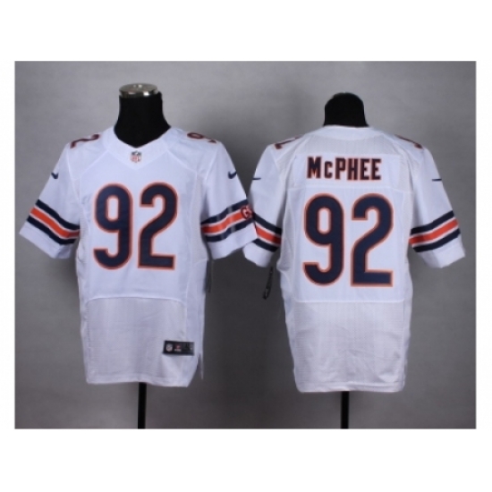 Nike Chicago Bears 92 Pernell McPhee white Elite NFL Jersey Nike Chicago Bears 92 Pernell McPhee white Elite NFL Jersey
