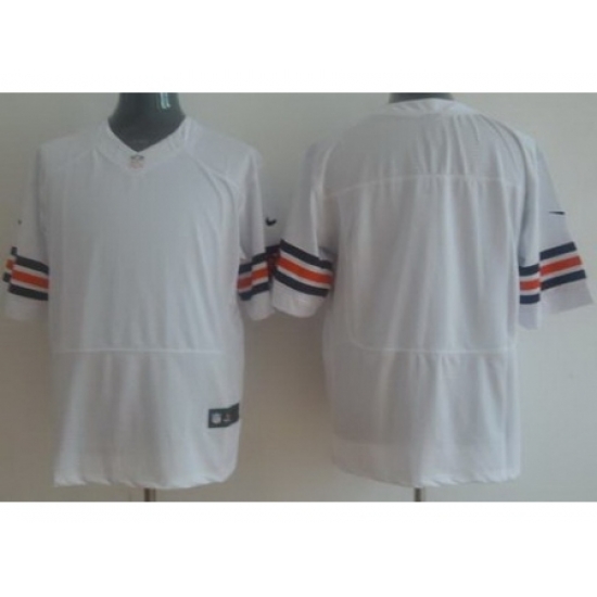 Nike Chicago Bears Blank White Elite NFL Jersey Nike Chicago Bears Blank White Elite NFL Jersey