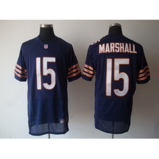 Nike chicago bears 15 brandon marshall blue Elite NFL Jersey Nike chicago bears 15 brandon marshall blue Elite NFL Jersey
