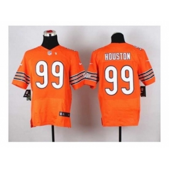 Nike chicago bears 99 Lamarr Houston orange Elite NFL Jersey Nike chicago bears 99 Lamarr Houston orange Elite NFL Jersey