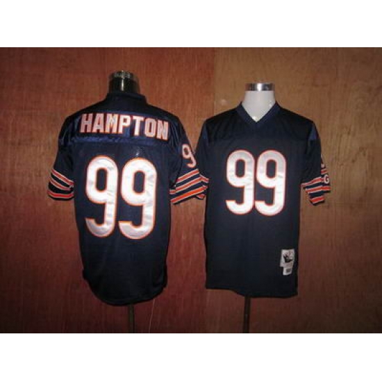 jerseys chicago bears 99 hampton blue throwback jerseys chicago bears 99 hampton blue throwback