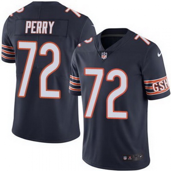 Nike Bears #72 William Perry Navy Blue Mens Stitched NFL Limited Rush Jersey Nike Bears #72 William Perry Navy Blue Mens Stitched NFL Limited Rush Jersey