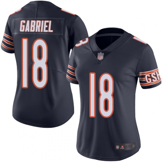 Women Bears 18 Taylor Gabriel Navy Blue Team Color Stitched Football Vapor Untouchable Limited Jersey Women Bears 18 Taylor Gabriel Navy Blue Team Color Stitched Football Vapor Untouchable Limited Jersey
