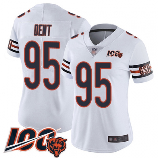 Women Chicago Bears 95 Richard Dent White Vapor Untouchable Limited Player 100th Season Football Jersey Women Chicago Bears 95 Richard Dent White Vapor Untouchable Limited Player 100th Season Football Jersey