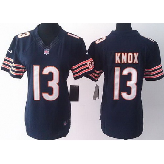 Women Nike Chicago Bears 13 Johnny Knox Blue LIMITED Jerseys Women Nike Chicago Bears 13 Johnny Knox Blue LIMITED Jerseys